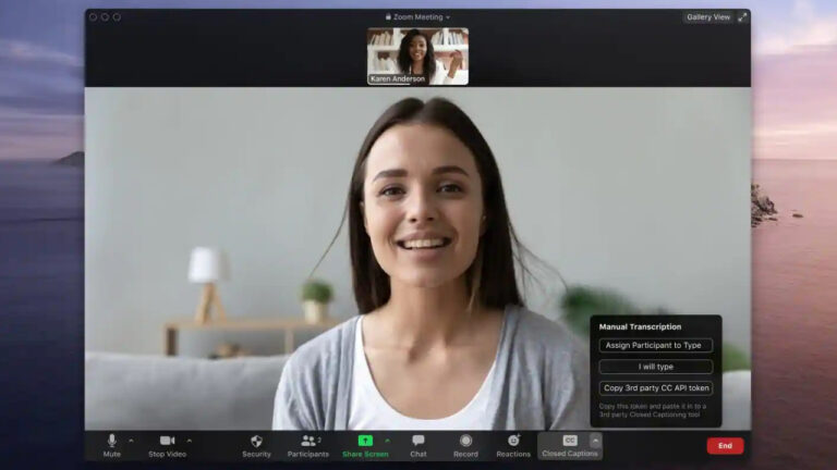 Zoom altyazı özelliğini herkesin kullanımına açacak