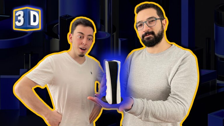 3D yazıcıdan PS5 basıp Cyberpunk 2077 oynadık!