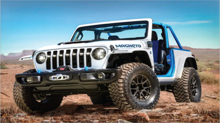 Jeep de elektrikli rüzgarına kapıldı: Wrangler Magneto