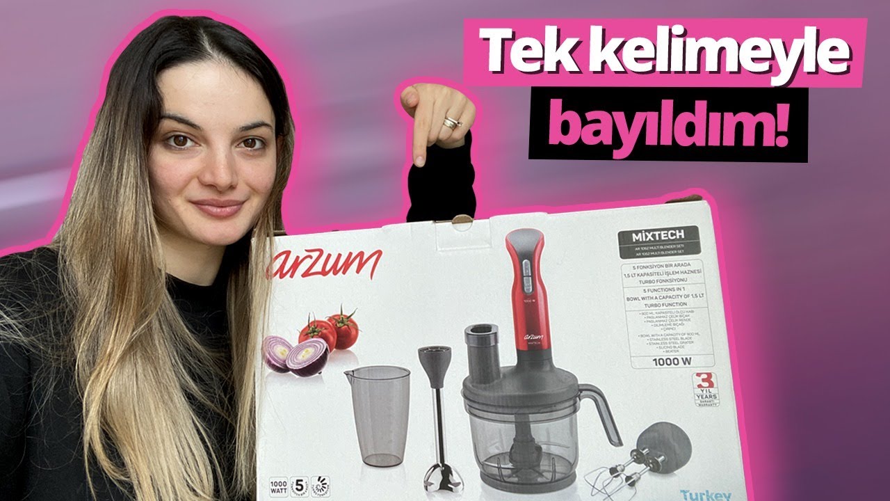 arzum mixtech multi blender inceleme