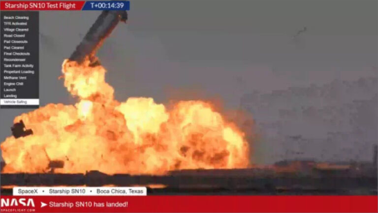 Elon Musk SN10’un neden patladığını açıkladı