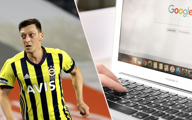 Google aramalarda ilginç Mesut Özil hatası
