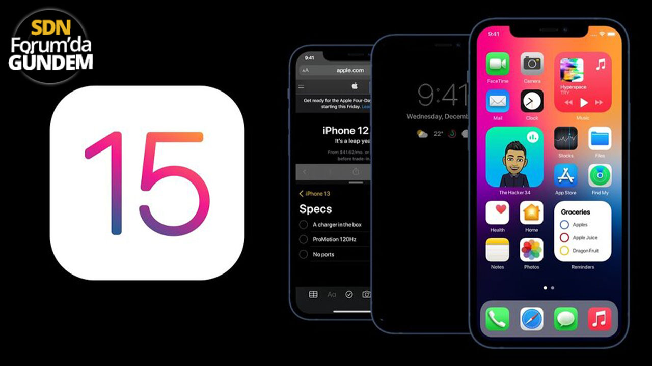 iOS 15 ne zaman ve hangi modellere gelecek?