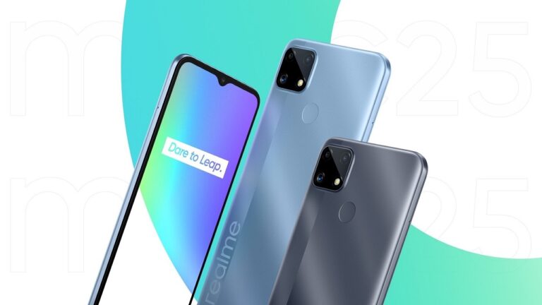 Uygun fiyatlı Realme C25 devasa bataryasıyla tanıtıldı