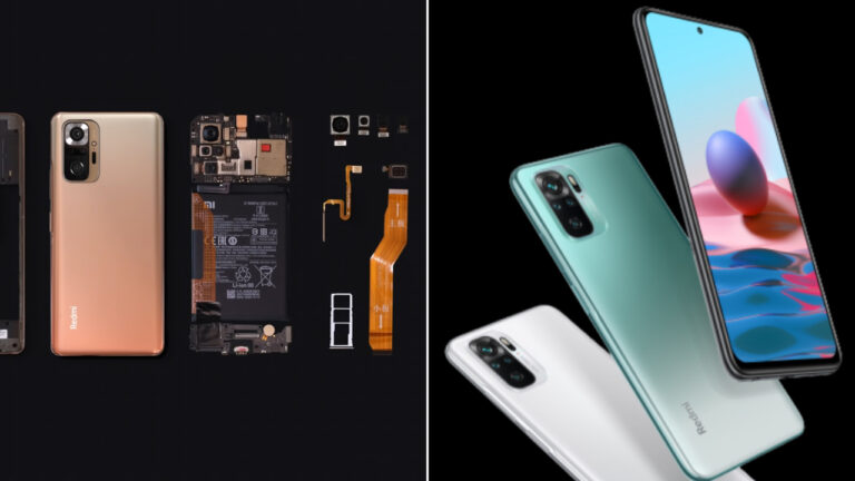 Xiaomi Redmi Note 10 Pro parçalarına ayrıldı
