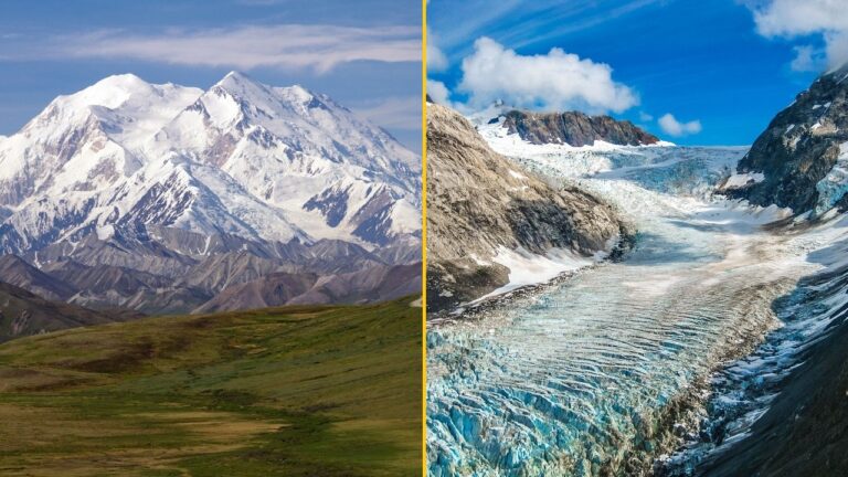 Alaska buzulları nadir görülen bir olayla karşı karşıya
