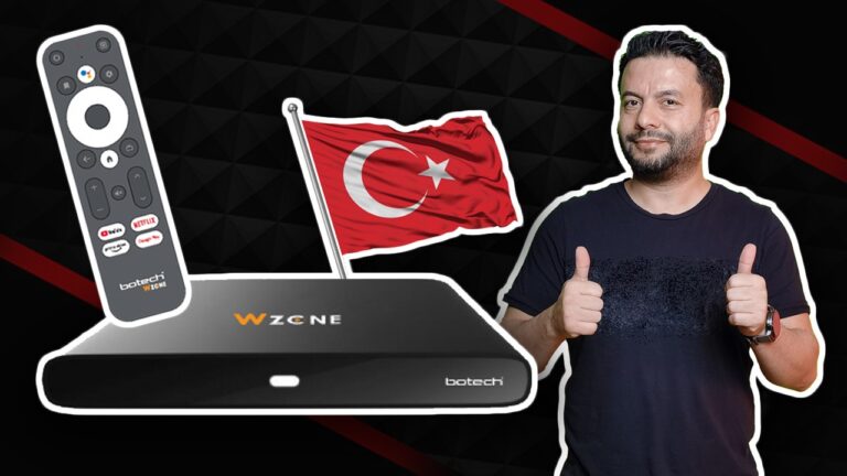 Botech WZONE 4K Android TV Box incelemesi!