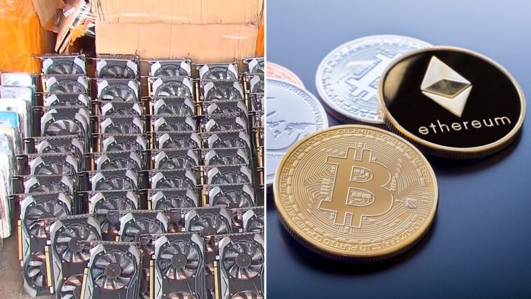 Çinli maden kaçakçıları, 300 ekran kartı ile yakalandı