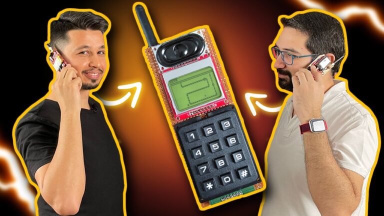 Çok pahalıydı, kendi telefonumuzu yaptık!