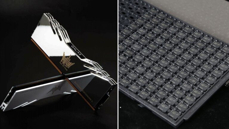 GALAX, Micron çipli DDR5 RAM’lerini görücüye çıkardı