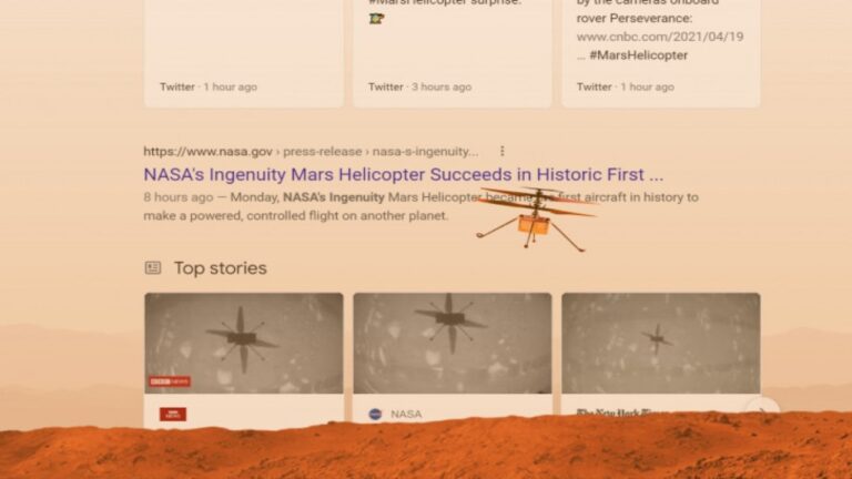 Google Mars’taki tarihi adımı böyle kutladı