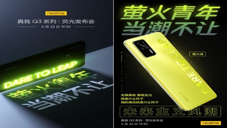 realme, floresan renkli ışıklı telefonu için tarih verdi