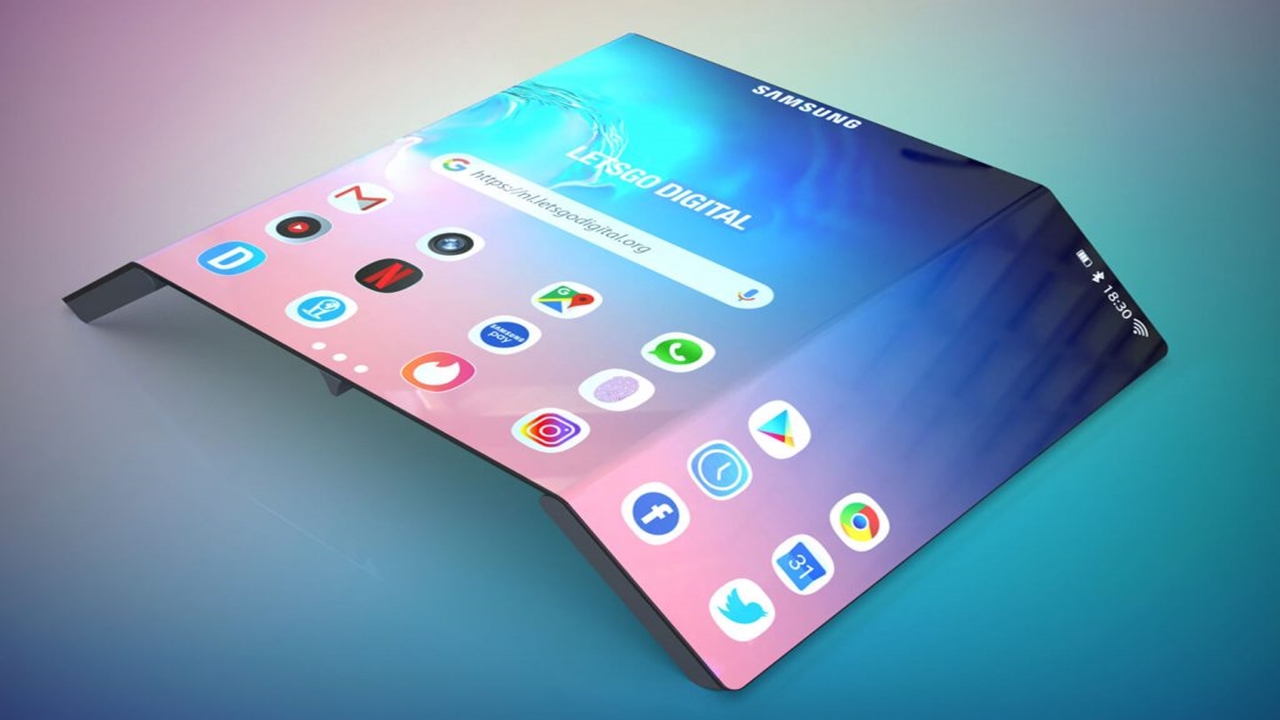 Samsung sınırları aştı: 3 ekranlı telefon geliyor