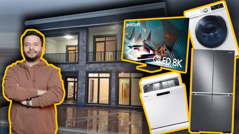 Samsung mağazasında ev eşyası baktık