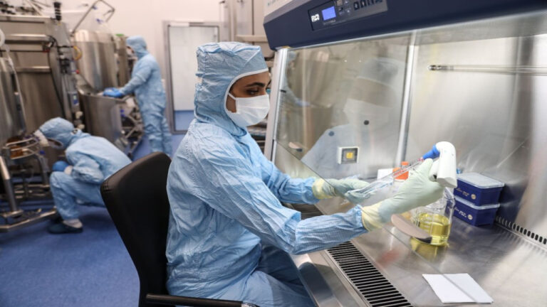 Sputnik V aşısının üretileceği tesis ilk kez görüntülendi