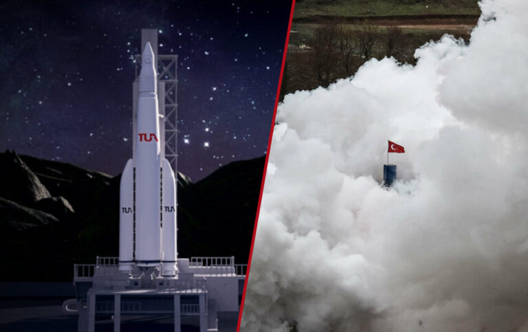 Yerli roket ilk kez testi geçti! İşte görüntüler