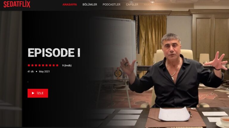 Sedat Peker’e Netflix benzeri site yapıldı