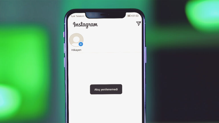 Instagram akış yenilenemedi hatası nasıl düzelir?