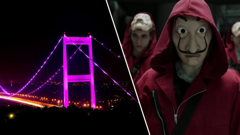 Magnum’dan La Casa De Papel temalı İstanbul paylaşımı