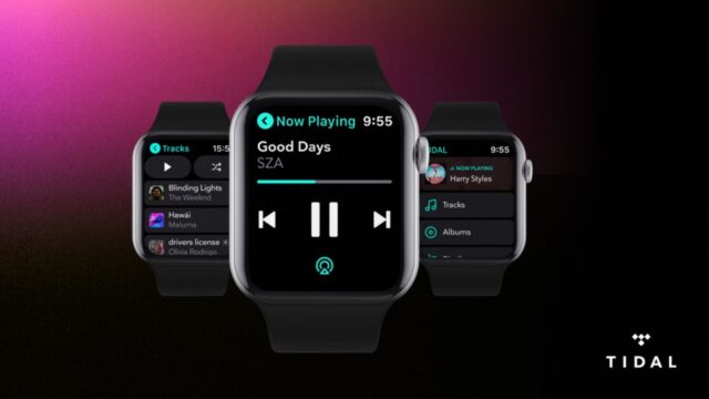 Tidal, Apple Watch’de iPhone’suz çalışacak