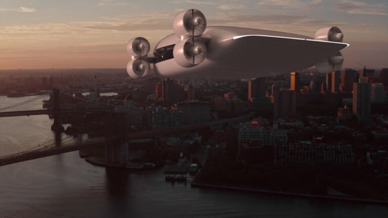 Drone otobüsü fikriyle Elon Musk'ın Tesla'sına meydan okudu.