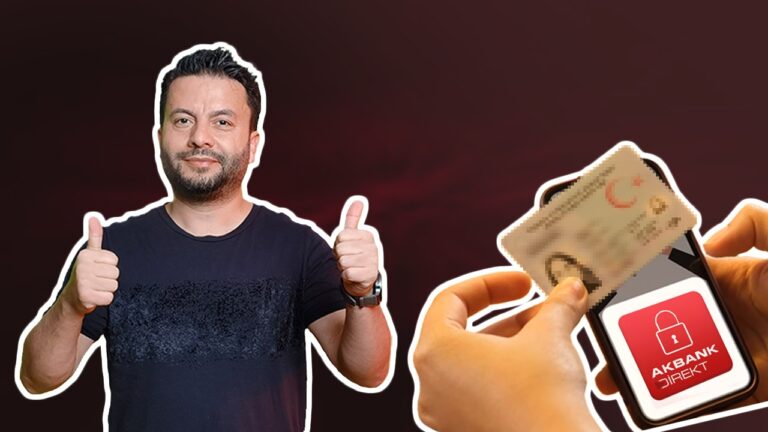 Bankaya gitmeden hesap açtık!