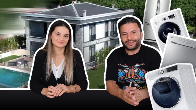 Köy evine yeni beyaz eşya aldık!