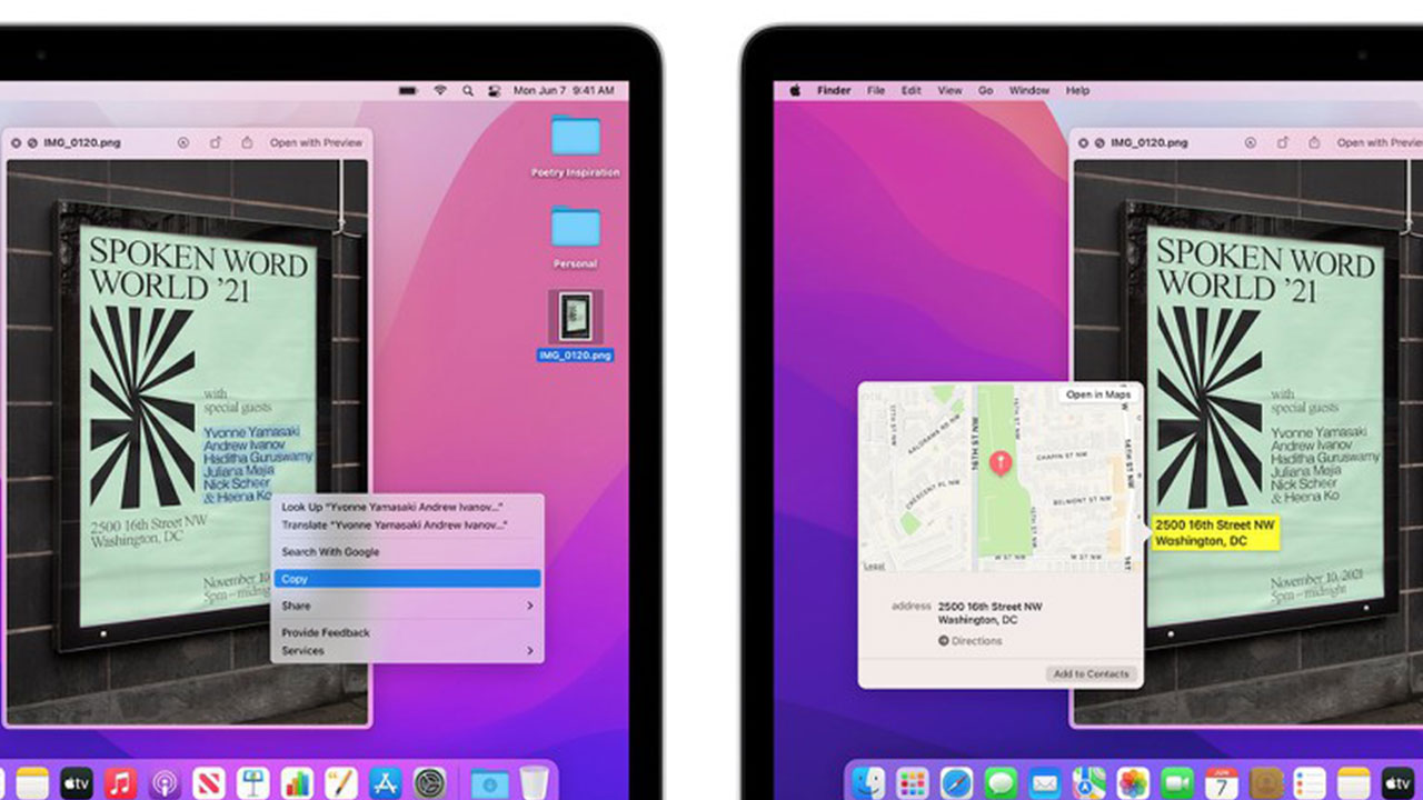 macOS Monterey özellikleri Intel tabanlı Mac'lerde yok!