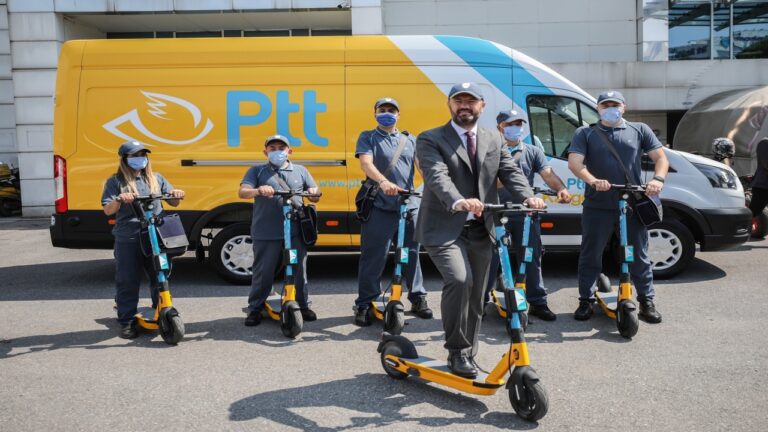 PTT’den teslimatı hızlandıracak elektrikli scooter kararı