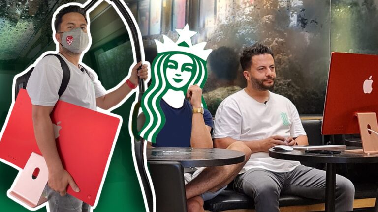 M1 iMac ile Starbucks’ta film izledik