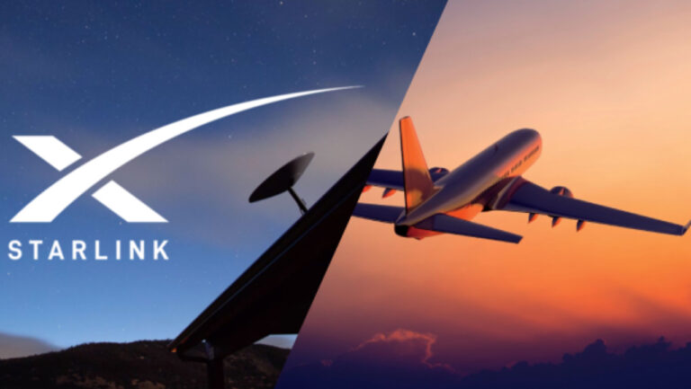 Starlink uçak yolculuklarını daha keyifli hale getirecek
