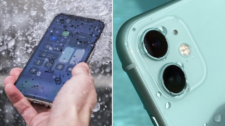 Su altında 3 gün kalan iPhone ilginç bir şekilde bulundu