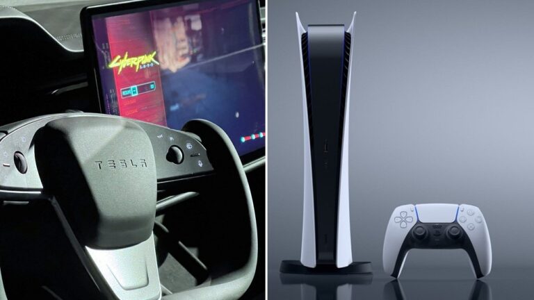 Tesla Model S Plaid’den PS5 seviyesi oyun deneyimi