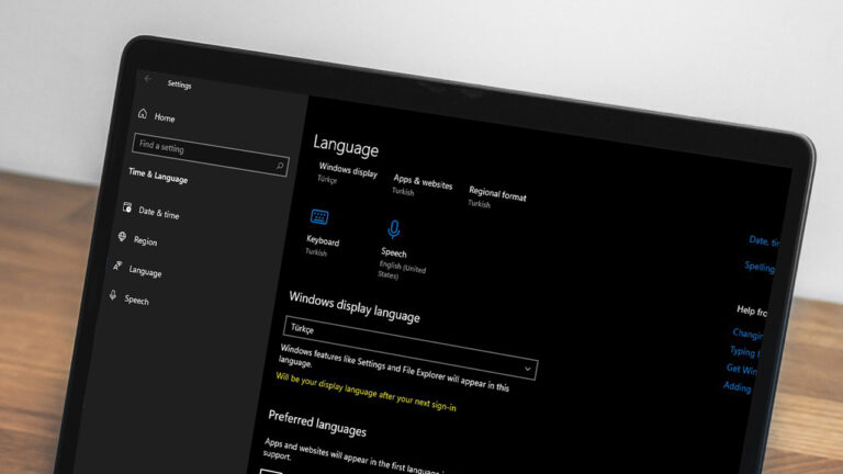 Windows 11 dili nasıl Türkçe yapılır?