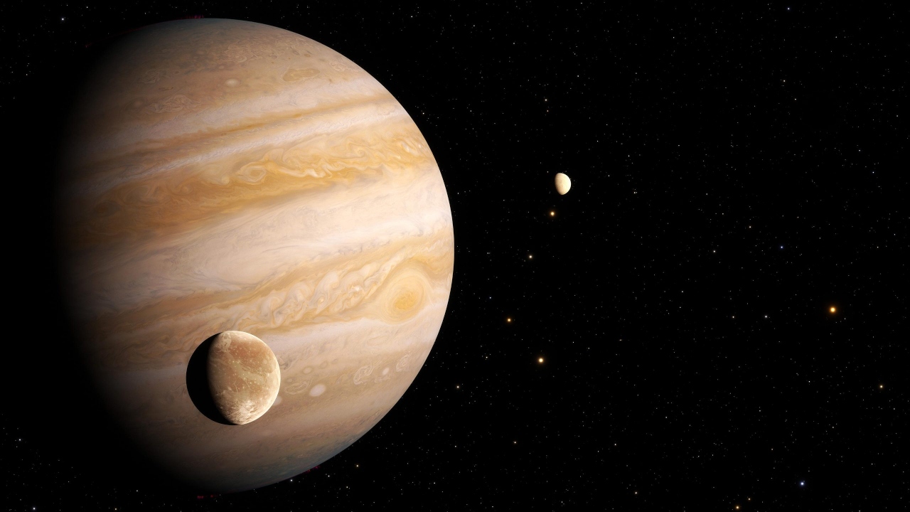 Jüpiter'in uydusu Ganymede