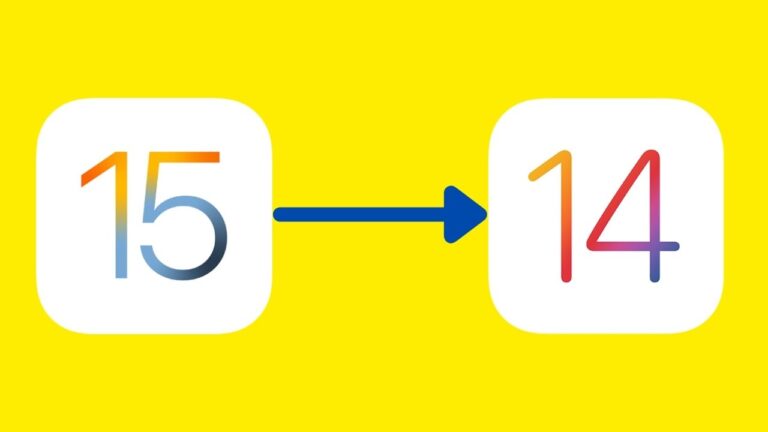 iOS 15’ten iOS 14’e nasıl geri dönülür?