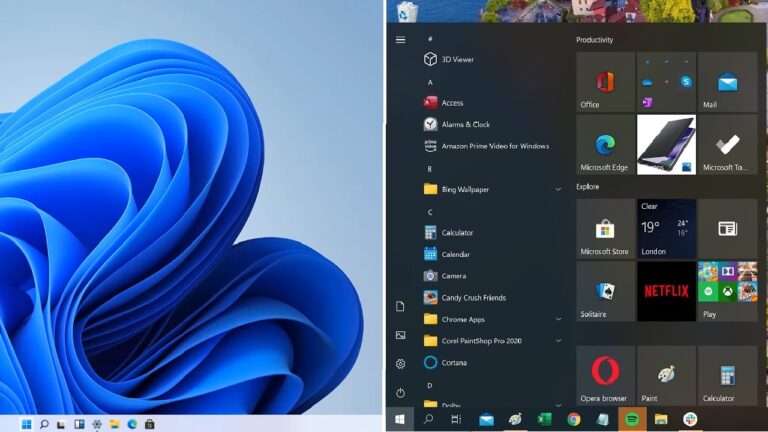 Windows 11, küçük bir hileyle klasik başlat menüsü alıyor!