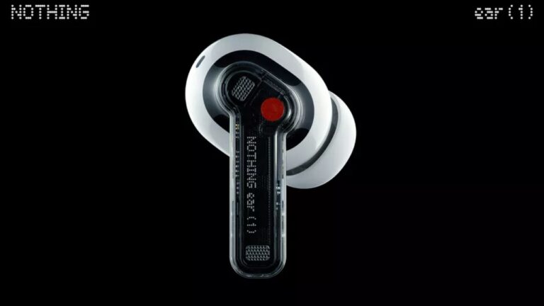 Şeffaf kablosuz kulaklık Nothing Ear 1 tanıtıldı