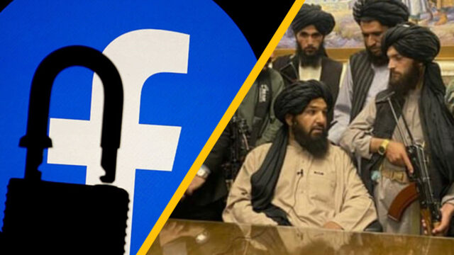 Facebook, Taliban