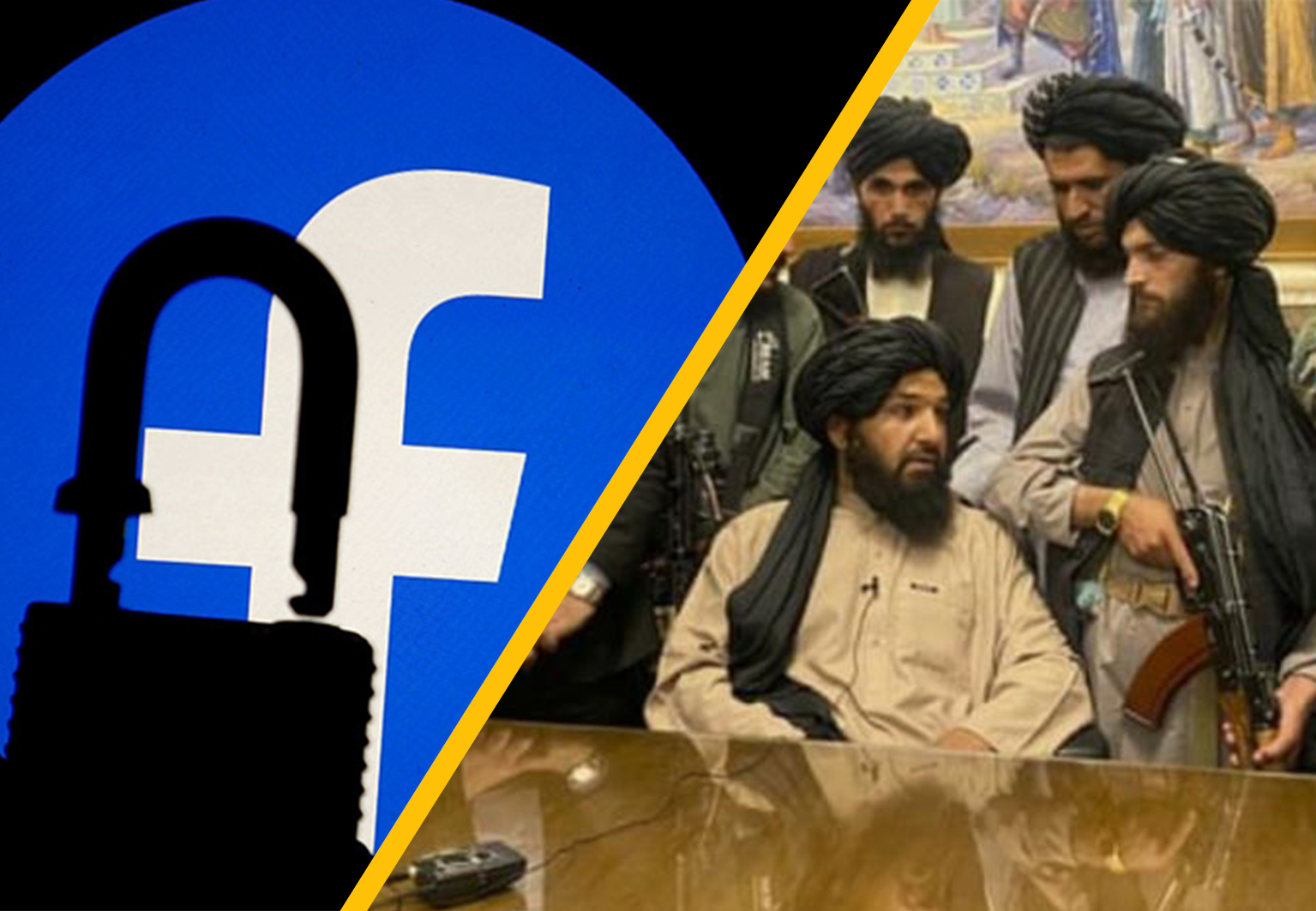 Facebook, Taliban