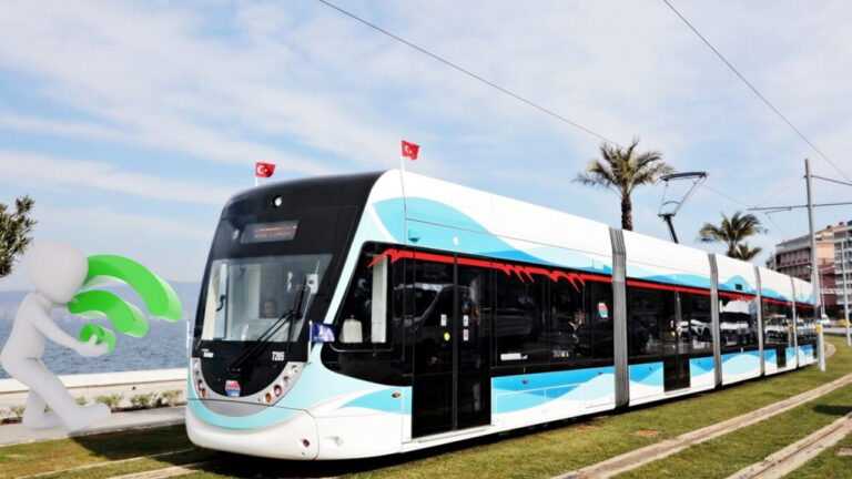 İzmir metrolarında ücretsiz internet dönemi başladı!