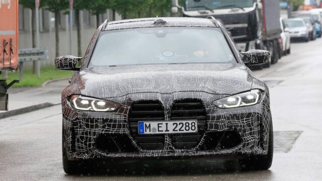 BMW M3 Touring, tüm ihtişamıyla görüntülendi