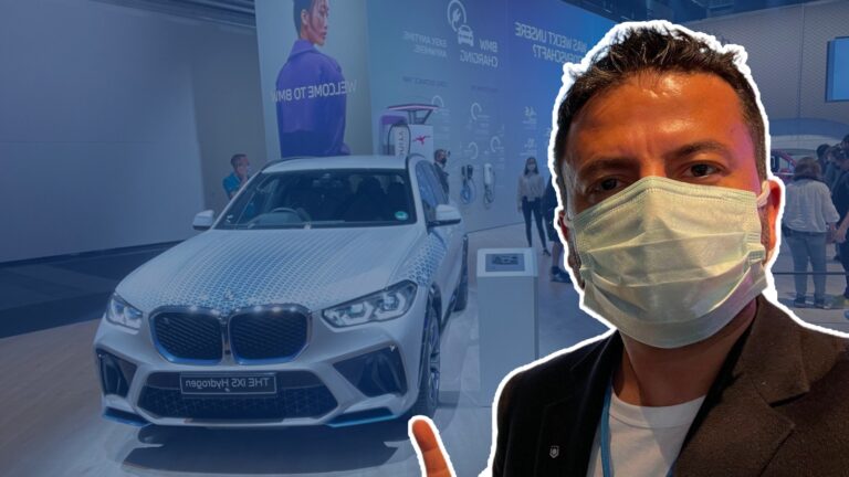Hidrojen ile çalışan SUV yapmışlar! BMW iX5 Hydrogen