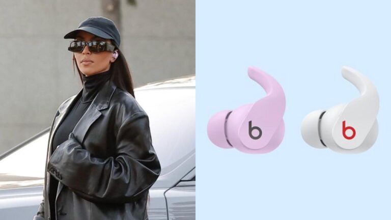 Kim Kardashian, Apple’ın tanıtılmamış kulaklığıyla görüldü