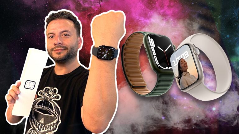 Apple Watch Series 7 kutu açılışı!