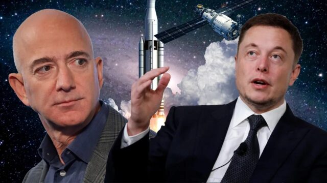 Elon Musk ve Jeff Bezos rekabeti