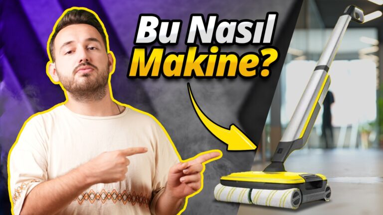Karcher FC 7 kablosuz zemin temizleme makinesi inceleme!