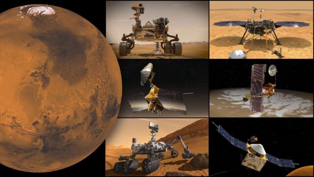 NASA, Mars’a gönderdiği araçları insanlarla tanıştırıyor