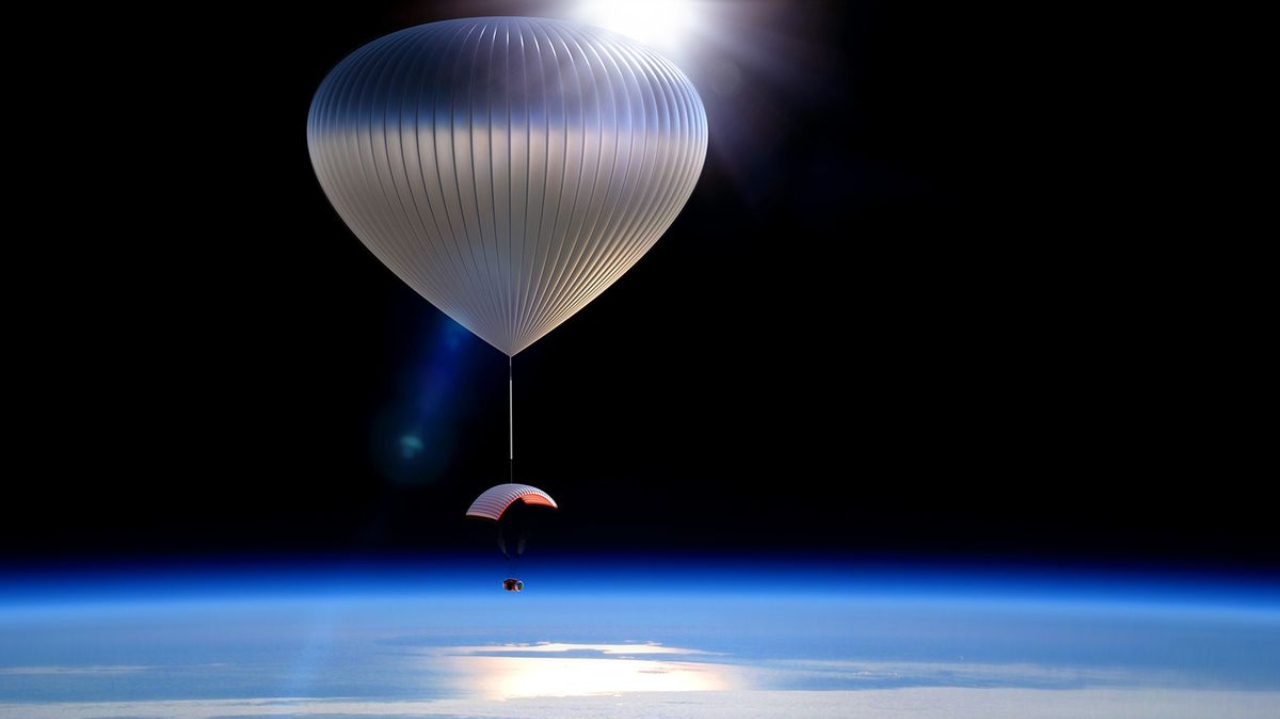 Uzay turizmi için yeni seçenek stratosfere balon seyahati