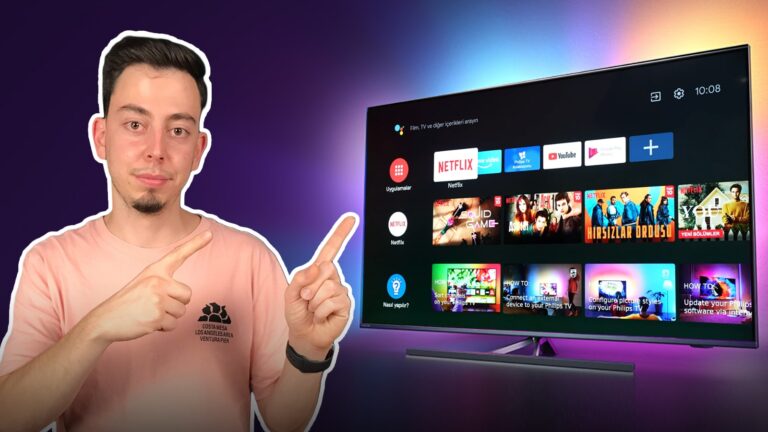 Philips 4K UHD LED Android TV inceleme!
